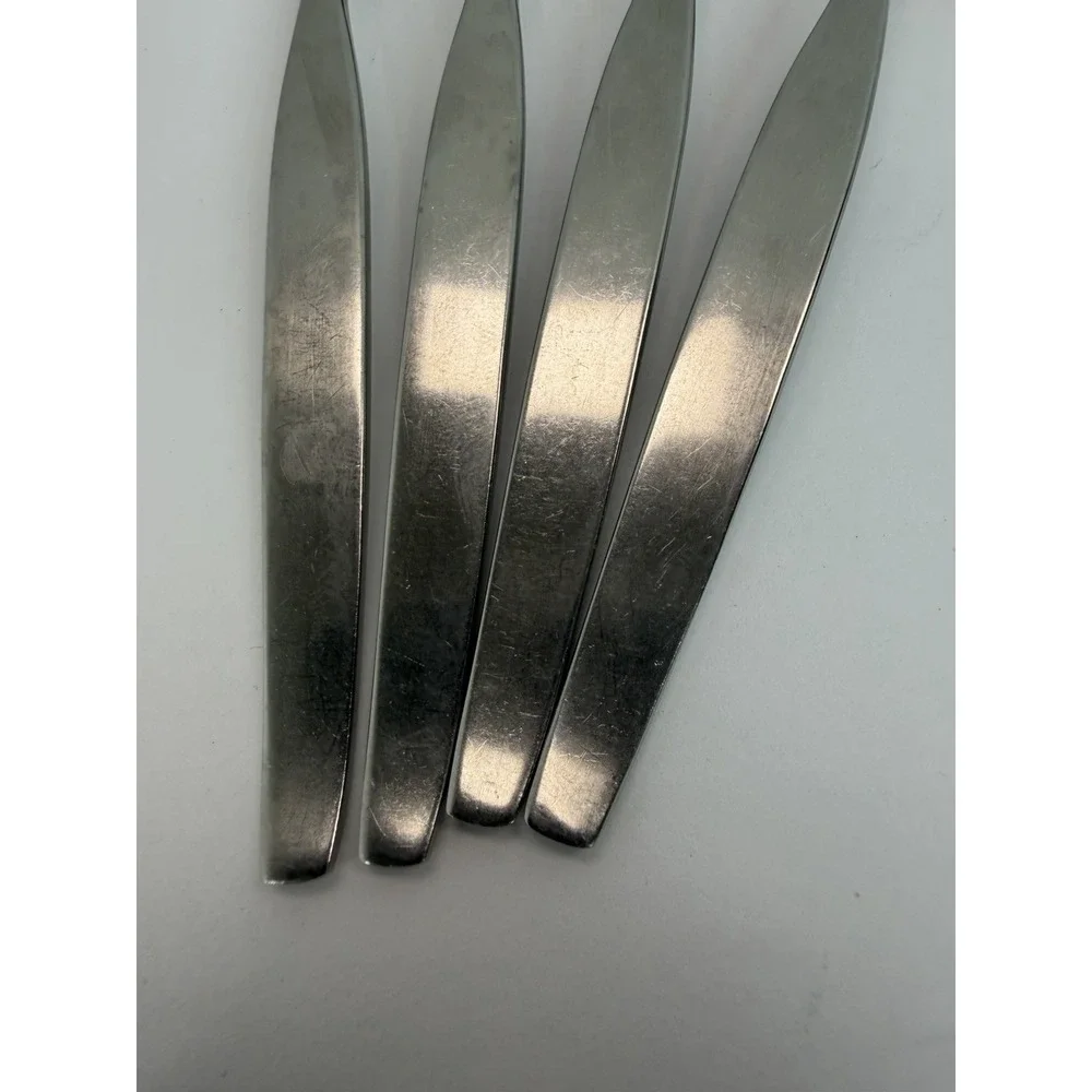 Oneida Community FROSTFIRE Stainless Salad Forks Set Of 4